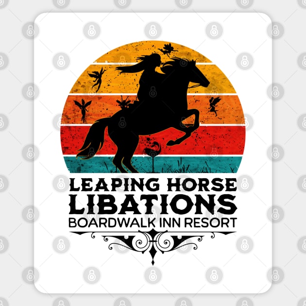 Leaping Horse Libations Boardwalk inn Resorts Orlando Florida Magnet by Joaddo